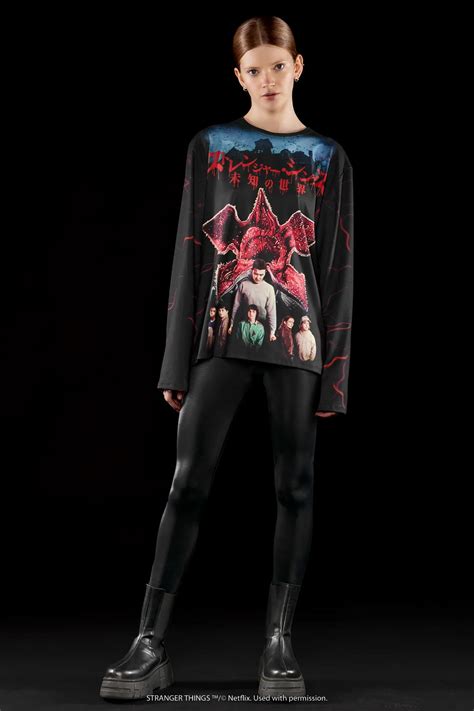 stranger things clothing line
